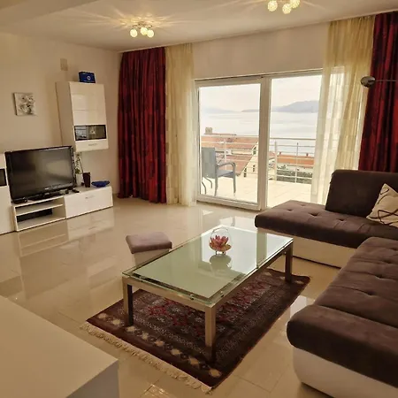 Modernes Mit Panoramablick Zum Meer Und Ortsmitte - B58610 Апартаменты *